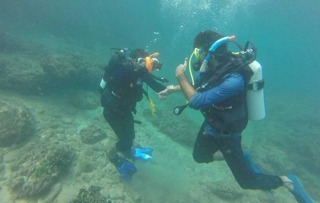 Scuba Diving in Goa at Grand Island